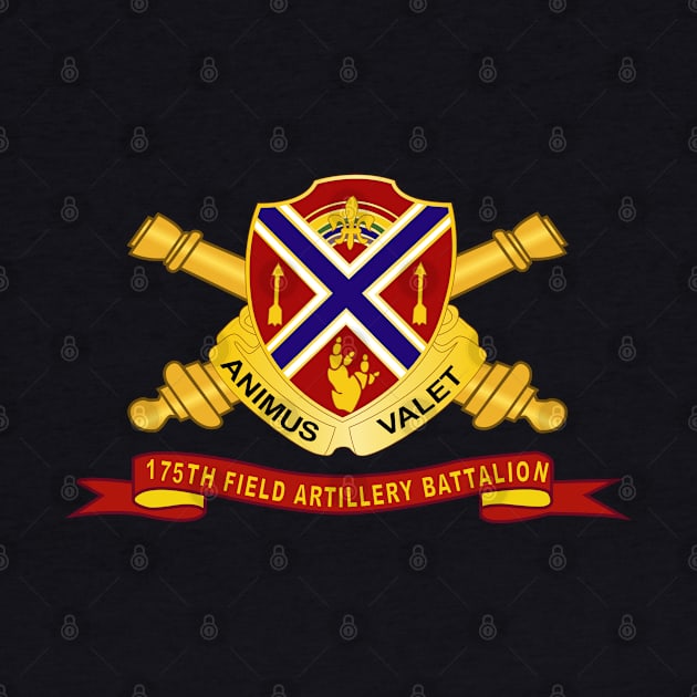 175th Field Artillery Batttalion - DUI w Br - Ribbon X 300 by twix123844